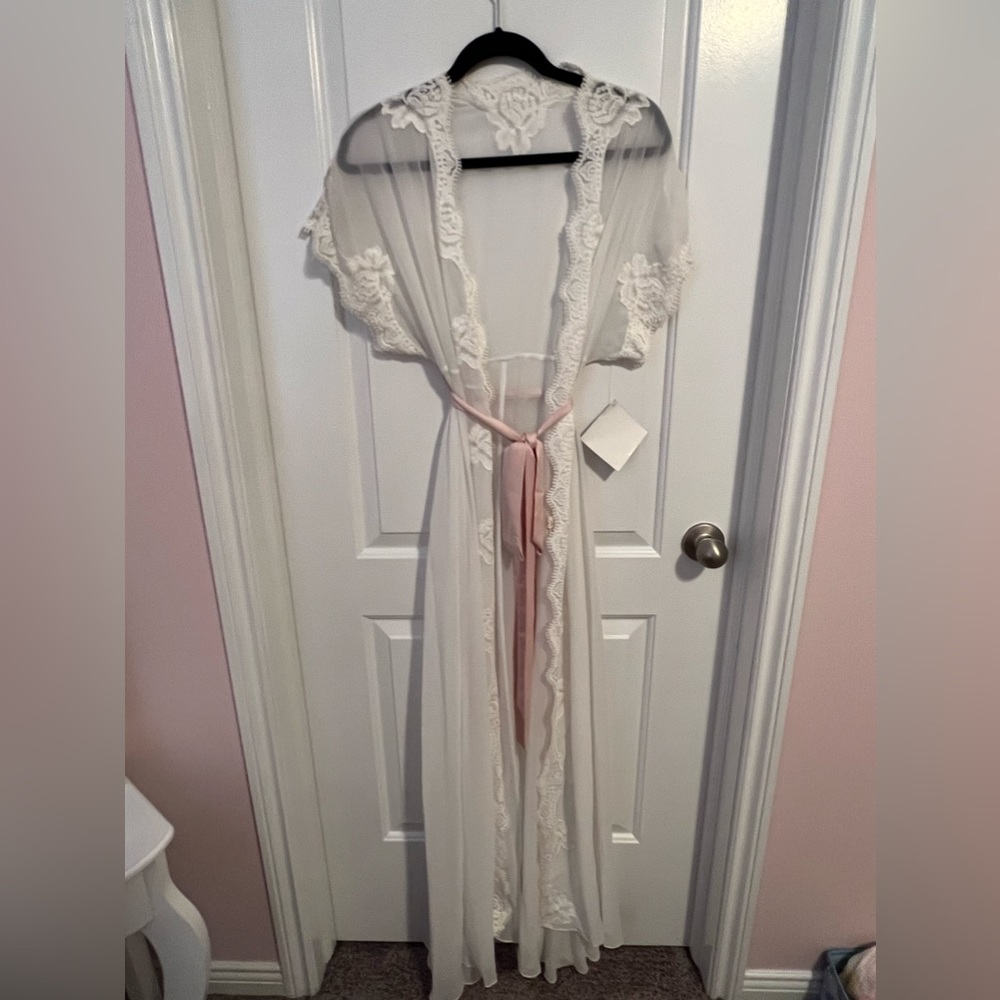 Never worn Bridal Robe